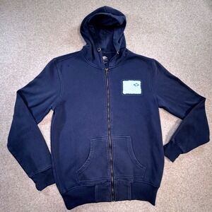 Disney Cruise Line Hoodie Zip Up Jacket Navy Blue Mickey Minnie Mens S Resort